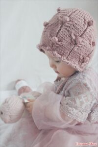 Bağcıklı Bebek Şapka Modelleri - Resim 84