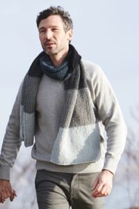 Erkek Atkı Örgü Modelleri - Resim 42