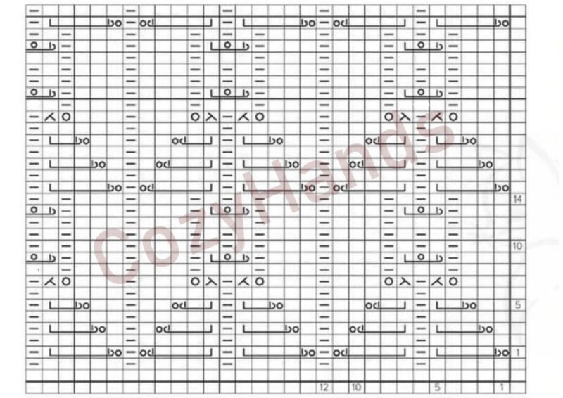 Japon Örgü Modeli Yapılışı 1