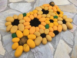 Parça Kumaşlardan Renkli Paspas Modelleri - Resim 36