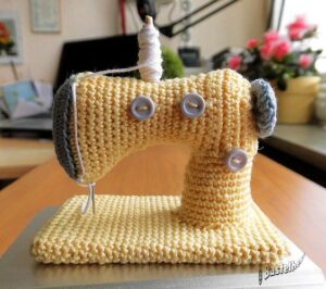 Amigurumi Dikiş Makinesi Tarifi - Resim 9