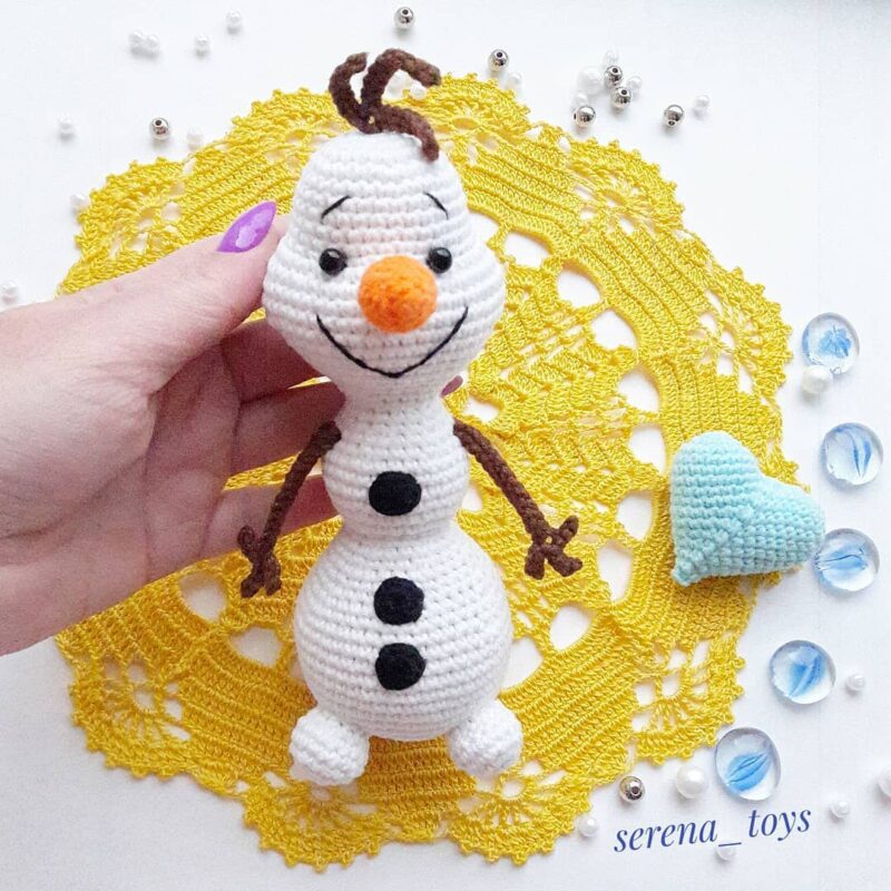 Amigurumi Olaf Tarifi 2