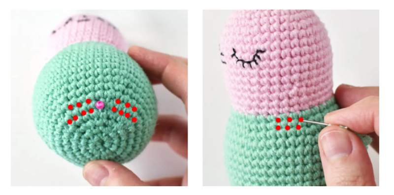 Amigurumi Çiçek Yapılışı 5