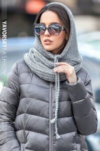 Şiş ile Örgü Şapka Boyunluk Yapılışı - Resim 18