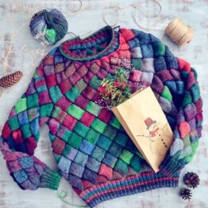 Entrelak Örgü Modelleri - Resim 29
