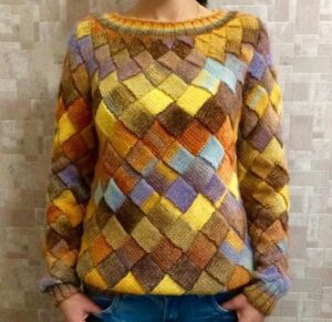 Entrelak Örgü Modelleri - Resim 46