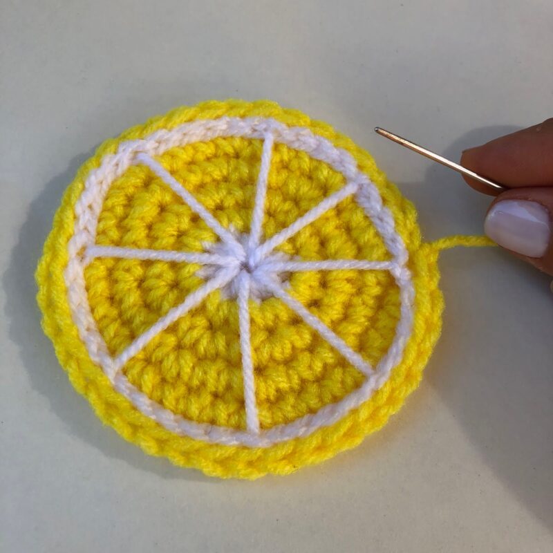 Amigurumi Limon Tarifi 9