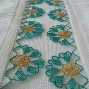 Çeyizlik İğne Oyası Havlu Kenarları - Resim 29