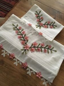 Çeyizlik İğne Oyası Havlu Kenarları 61