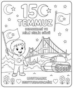 Okul Öncesi 15 Temmuz Etkinlikleri 34