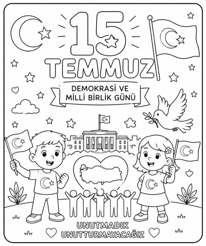 Okul Öncesi 15 Temmuz Etkinlikleri 35