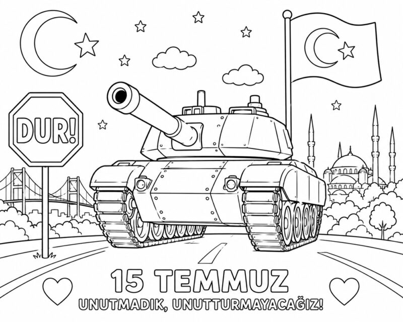 Okul Öncesi 15 Temmuz Etkinlikleri 38