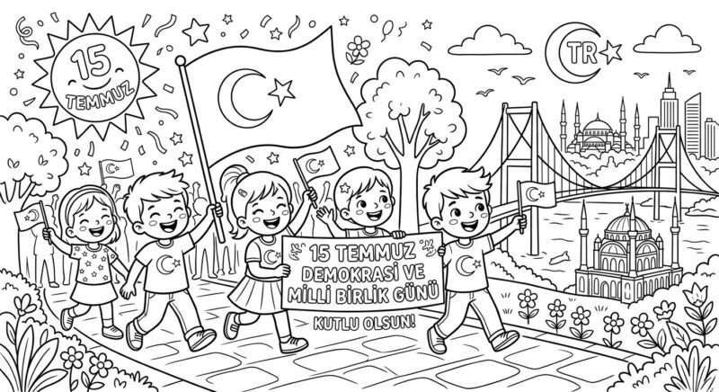 Okul Öncesi 15 Temmuz Etkinlikleri 39