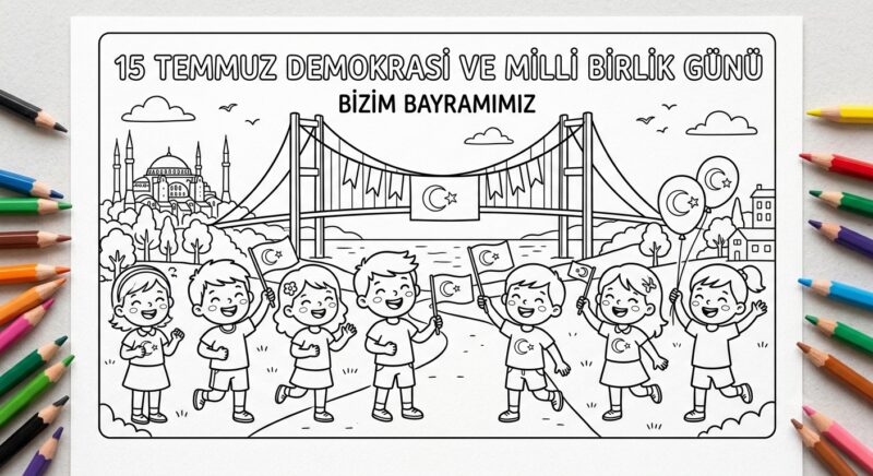 Okul Öncesi 15 Temmuz Etkinlikleri 40