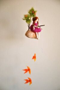 Yün Keçe Bebek Modelleri - Yün Keçe Bebek Yapımı ve Modelleri 11