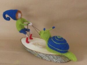 Yün Keçe Bebek Modelleri - Yün Keçeden Süsler 13