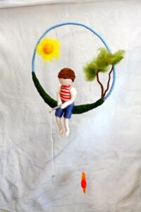 Yün Keçe Bebek Modelleri - Yün Keçeden Süsler 36