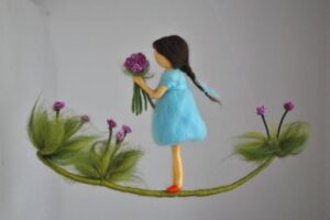 Yün Keçe Bebek Modelleri - Yün Keçeden Süsler 37