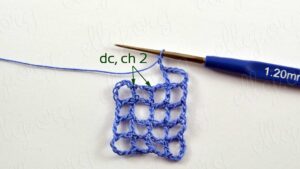 Kolay Kare Dantel Motif Yapımı - Resim 14
