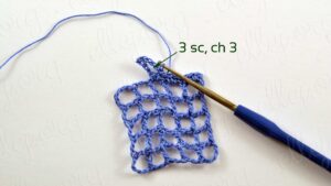 Kolay Kare Dantel Motif Yapımı - Resim 19