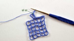 Kolay Kare Dantel Motif Yapımı - Resim 20