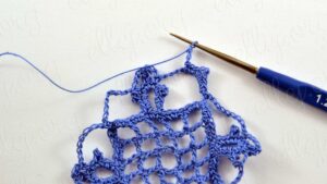 Kolay Kare Dantel Motif Yapımı - Resim 35