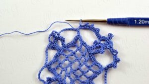 Kolay Kare Dantel Motif Yapımı - Resim 40