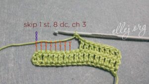 Örgü Yusufçuk Modeli Yapılışı - Resim 10