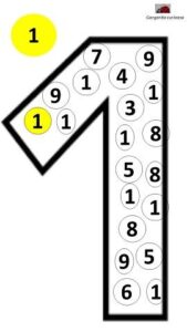 1 Rakamı Etkinlikleri Okul Öncesi - Resim 16