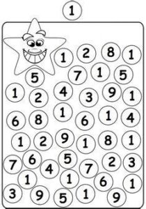 1 Rakamı Etkinlikleri Okul Öncesi - Resim 26