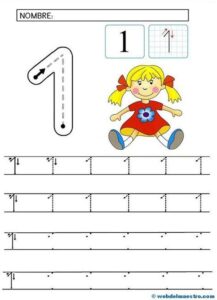 1 Rakamı Etkinlikleri Okul Öncesi - Resim 27