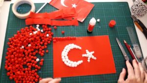 Okul Öncesi Bayrak Etkinlikleri - 20 Farklı Fikir ve Şablon - Bayrak Etkinlikleri Okul Öncesi 19