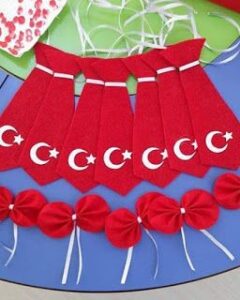 Okul Öncesi Bayrak Etkinlikleri - 20 Farklı Fikir ve Şablon - Bayrak Etkinlikleri Okul Öncesi 6