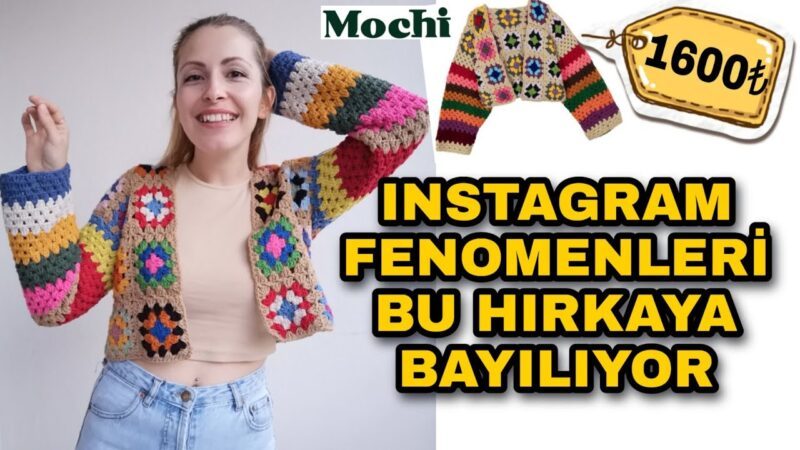 Crop Hırka Yapılışı