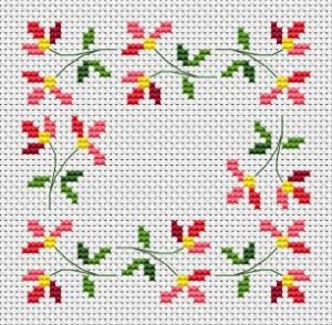 Kanaviçe Kenar Süsü - Resim 34