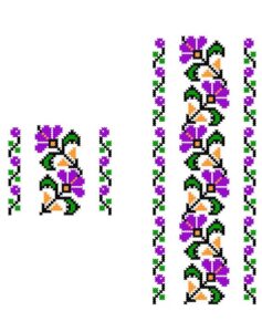 Kanaviçe Kenar Süsü - Resim 58