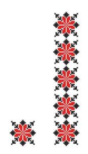 Kanaviçe Kenar Süsü - Resim 87