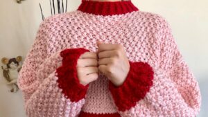 Bayan Örgü Kazak Modelleri ve Yapılışı 21