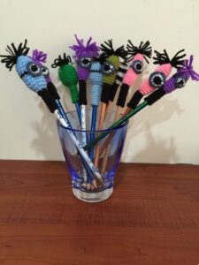 Amigurumi Kalem Süsü Modelleri - Resim 16