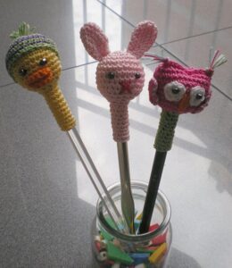 Amigurumi Kalem Süsü Modelleri - Resim 19