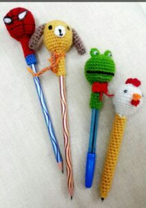 Amigurumi Kalem Süsü Modelleri - Resim 2