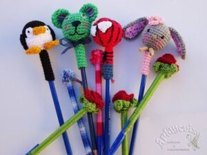 Amigurumi Kalem Süsü Modelleri - Resim 21