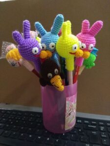 Amigurumi Kalem Süsü Modelleri - Resim 23