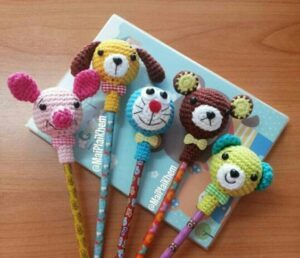 Amigurumi Kalem Süsü Modelleri - Resim 43
