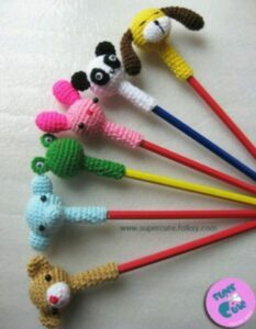 Amigurumi Kalem Süsü Modelleri 86