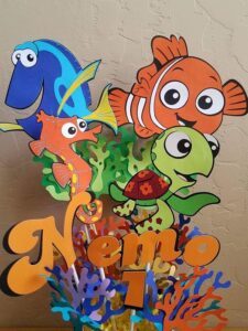 Kayıp Balık Nemo Doğum Günü Süsleri - Resim 32