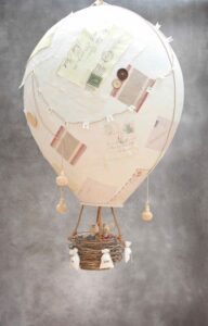 Sepetli Uçan Balon Yapımı - Resim 12