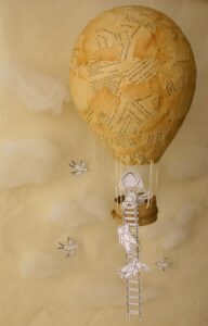 Sepetli Uçan Balon Yapımı - Resim 13