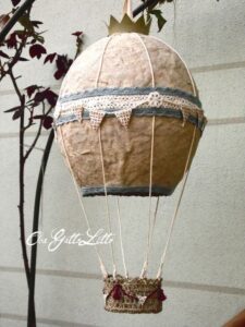 Sepetli Uçan Balon Yapımı - Resim 14