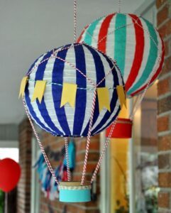 Sepetli Uçan Balon Yapımı - Resim 15
